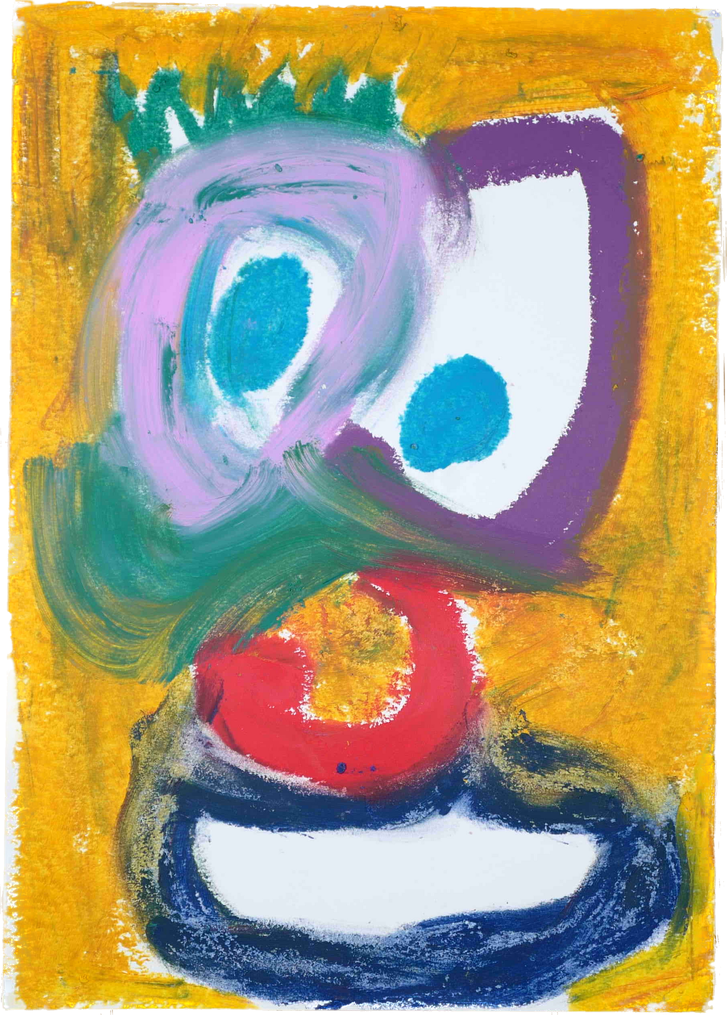 "Lenfantvivant vibrant abstract creation" "Dynamic color interplay in abstract art" "Sauna Fusion Art by Lenfantvivant with bold strokes" "Vivid expressionist art on paper" "Abstract energy in contemporary art by Lenfantvivant"