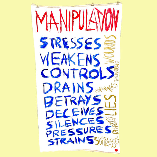 Manipulation - Oil and Acrylic on Linen Canvas