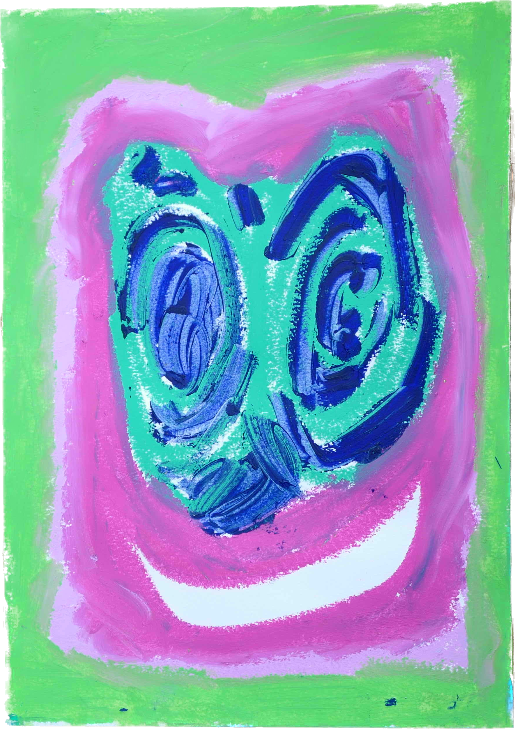 "Lenfantvivant vibrant abstract eyes" "Energetic pastel fusion art" "Vivid abstract art on paper" "Sauna Fusion Art with bold blue strokes" "Lenfantvivant No. 153 dynamic abstraction"