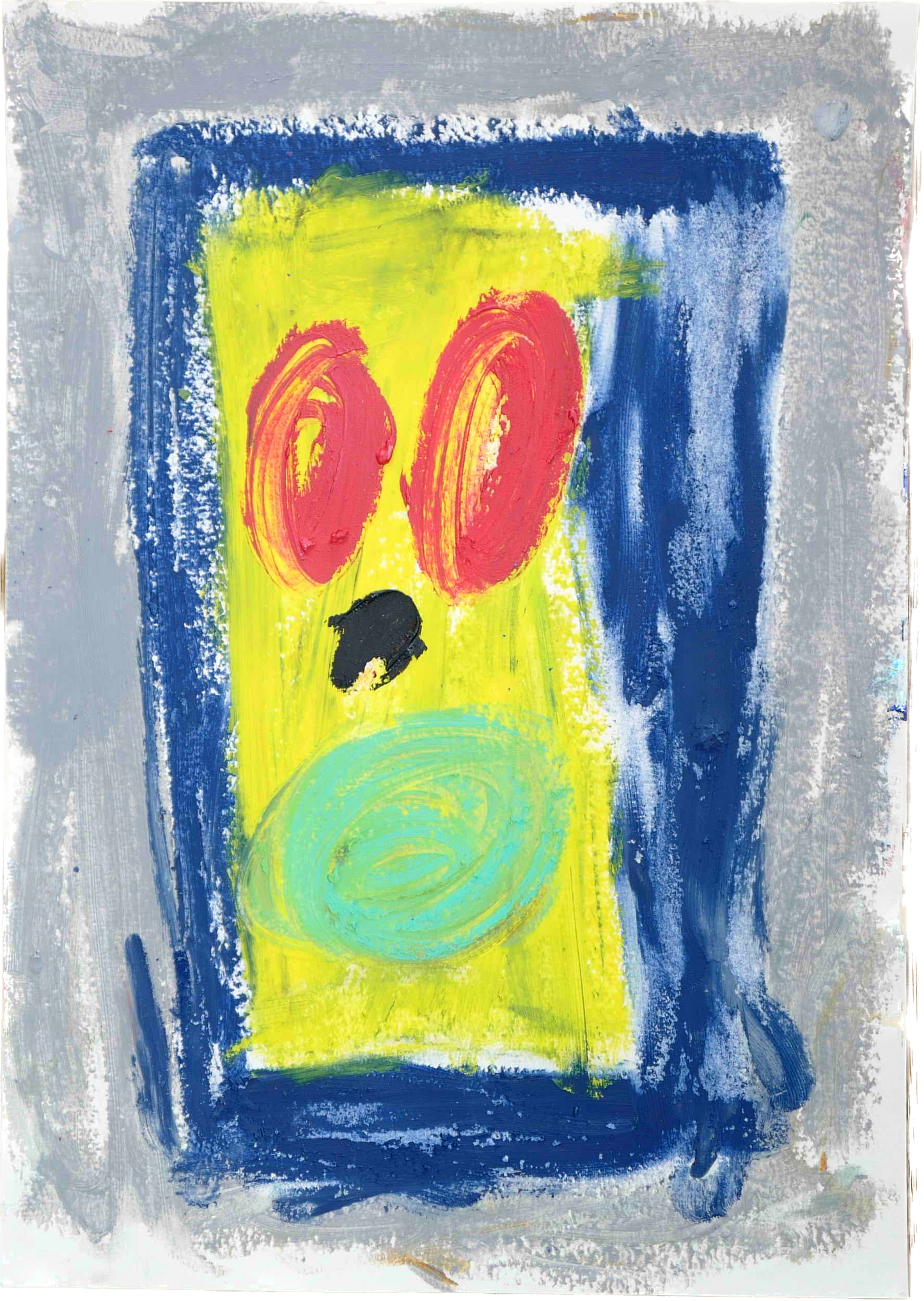 "Lenfantvivant vibrant sauna fusion abstract" "Abstract art luminous eye-like forms" "Celestial hues in contemporary artwork" "Bold color contrasts in oil pastel" "Sauna Fusion Art ethereal expressionism"